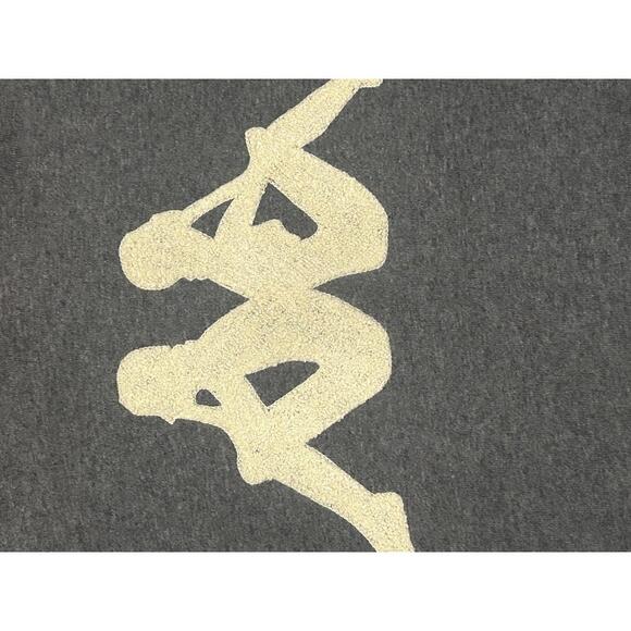 Y2K Kappa Brown & Gray Hoodie Sweatshirt – Men’s XL - Picture 4 of 7